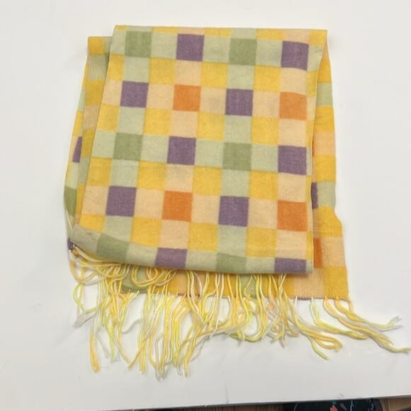 CASHMERE SCARF MADE IN‎ ENGLAND - Picture 4 of 5